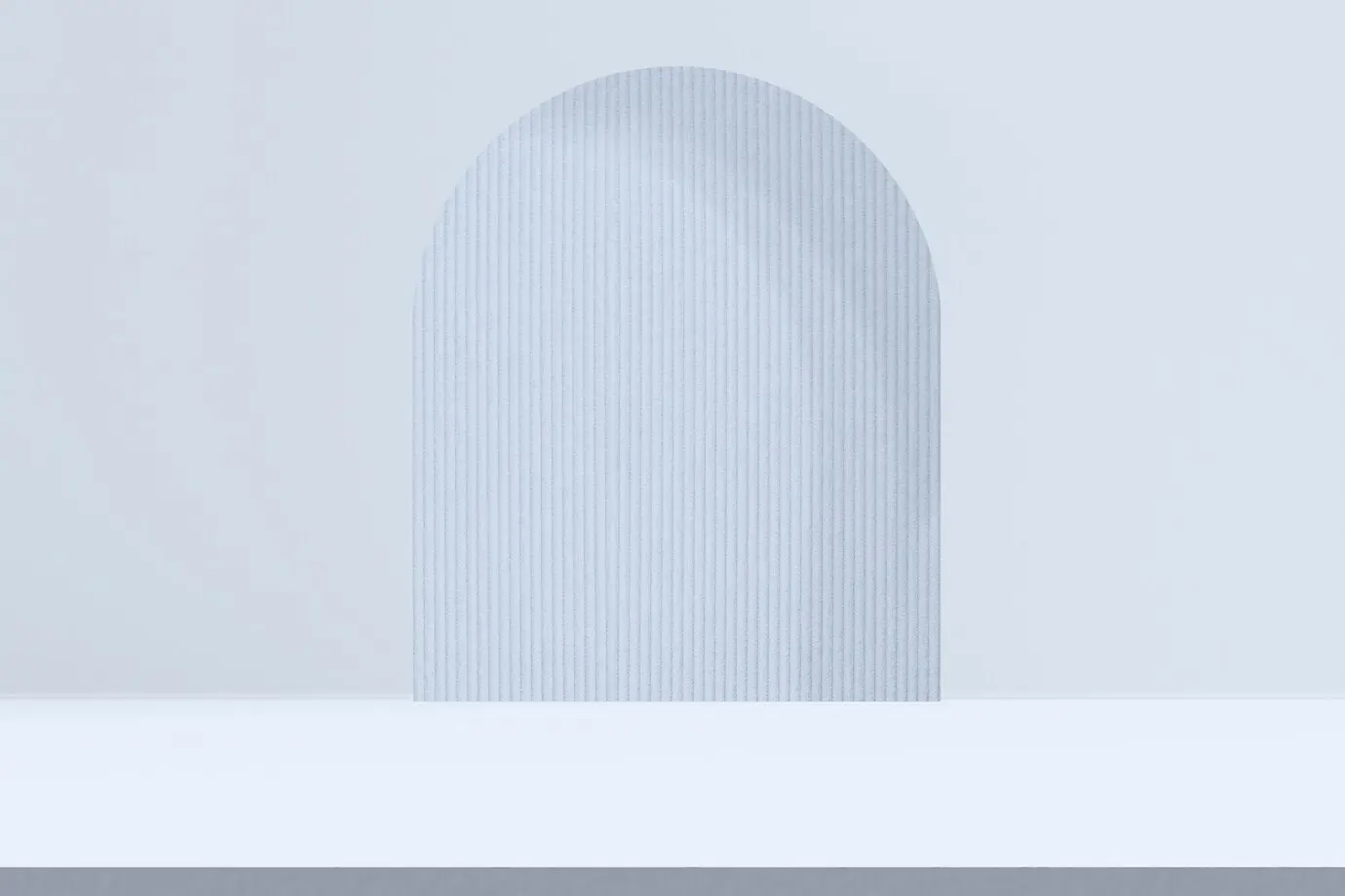 Blauer Produkthintergrund mit Designfläche